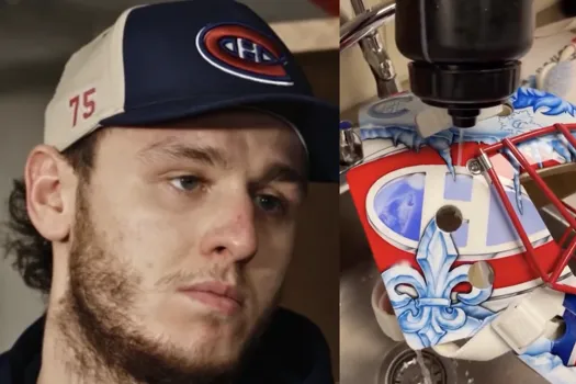 Casque magique de Jakub Dobes: le gardien réplique à Andrei Svechnikov