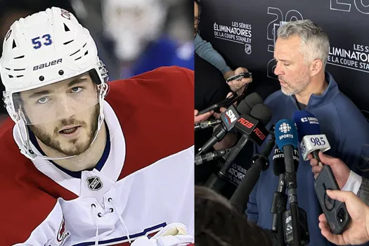 Jeu dangereux de Martin St-Louis : Noah Dobson en uniforme