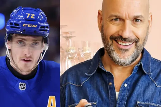 La publicité de l’année : Martin Matte rince les joueurs des Sabres