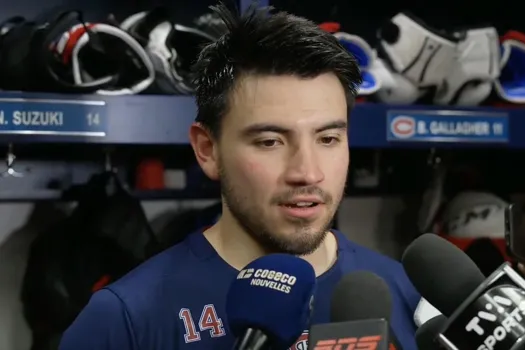 Nick Suzuki n'en peut plus que les experts voit les Canadiens comme négligés