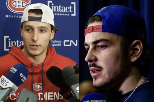 Scène tendue à Brossard: Arber Xhekaj s'en prend à David Reinbacher