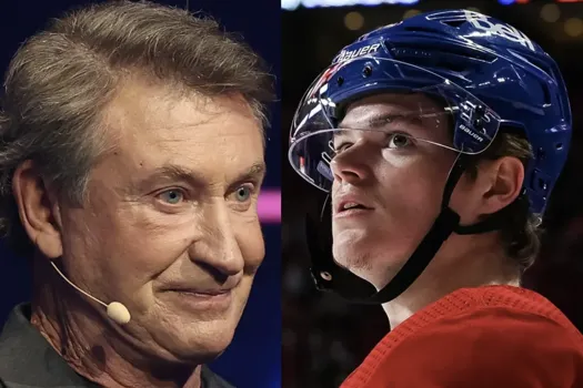 Souper intense au resto-bar: Cole Caufield sauvé par Wayne Gretzky