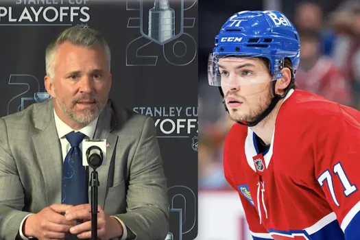 Surprise en salle de presse : Martin St-Louis remet Jake Evans à sa place