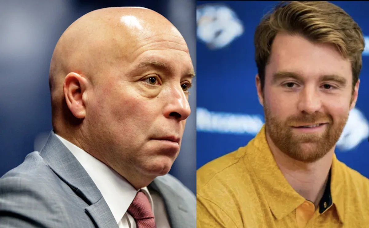 Conversation téléphonique Montréal-Nashville: Kent Hughes a les Prédateurs dans le viseur