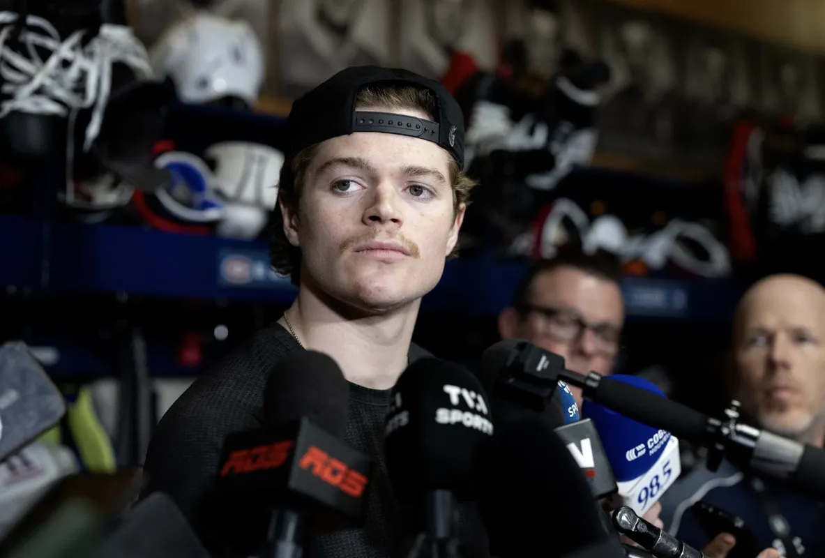 Sortie publique de TVA Sports : Cole Caufield durement visé