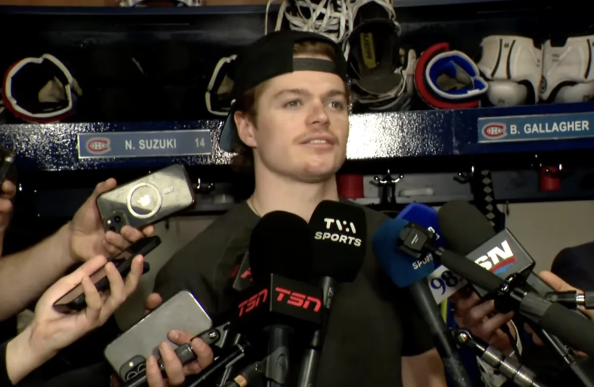 Triste entrevue: Cole Caufield avoue tout