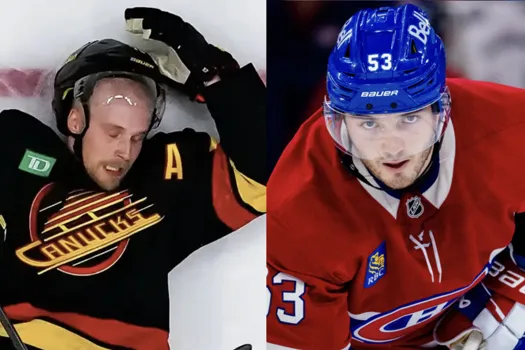 Moment difficile pour Noah Dobson: placé dans le même bateau qu'Elias Pettersson