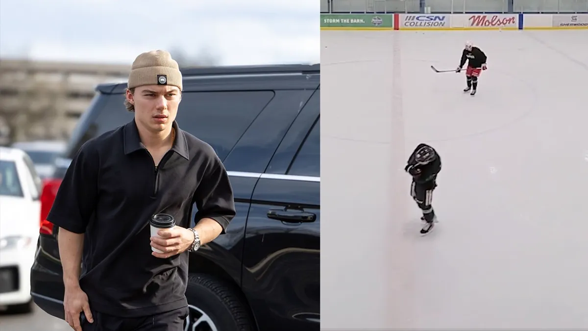 Catastrophe à Chicago : Connor Bedard se blesse gravement en pleine pratique