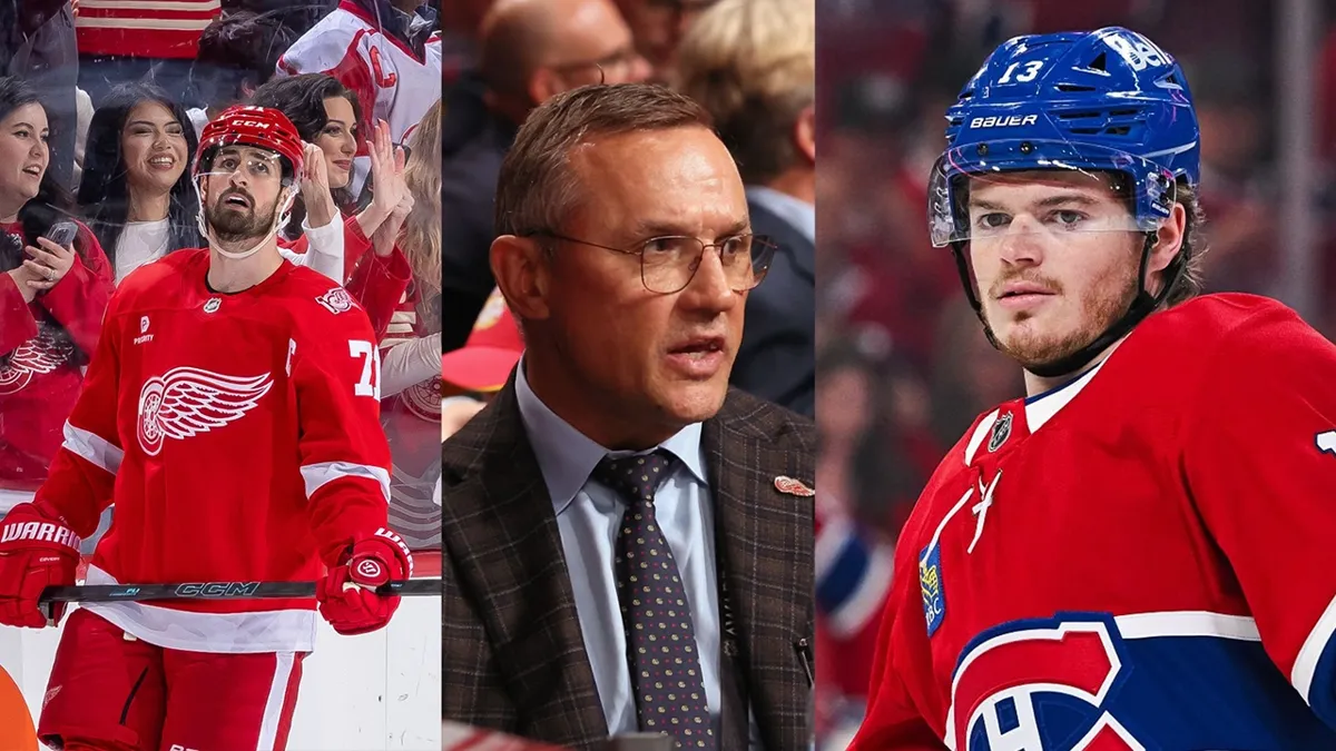 Dylan Larkin à Montréal : Steve Yzerman fait surgir le nom de Cole Caufield