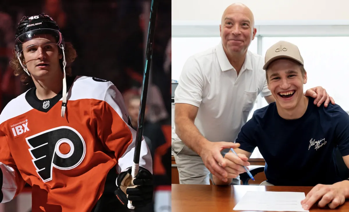 Grosse surprise Montreal-Philadelphie: Trevor Zegras suit Ivan Demidov