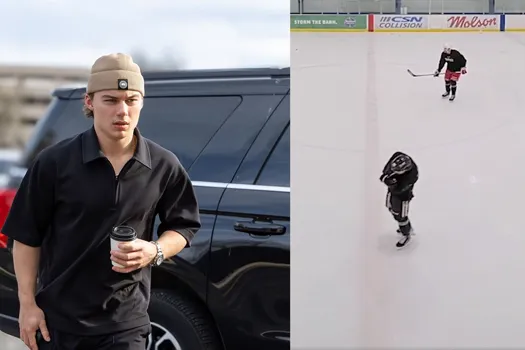 Catastrophe à Chicago : Connor Bedard se blesse gravement en pleine pratique