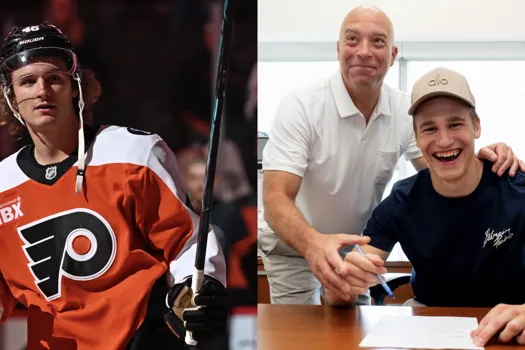 Grosse surprise Montreal-Philadelphie: Trevor Zegras suit Ivan Demidov