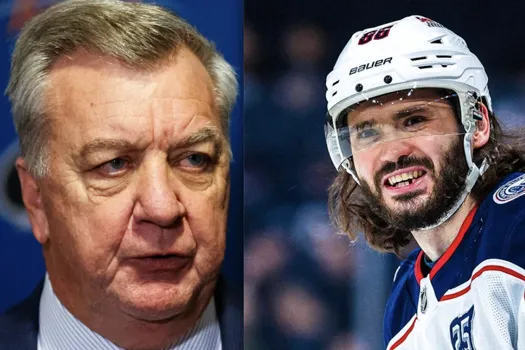 Menaces envers les Blue Jackets: Kirill Marchenko s'en prend à son DG