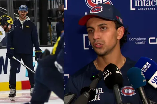 Une influence inquiétante : Max Pacioretty plane autour de Michael Hage