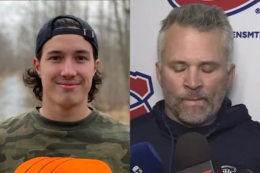 Raphaël Harvey-Pinard revient sur son séjour à Montréal : Martin St-Louis l’a complètement bouleversé