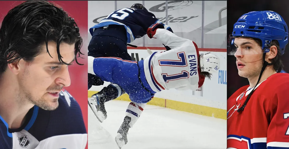 Mark Scheifele à Montréal: Jake Evans réagit