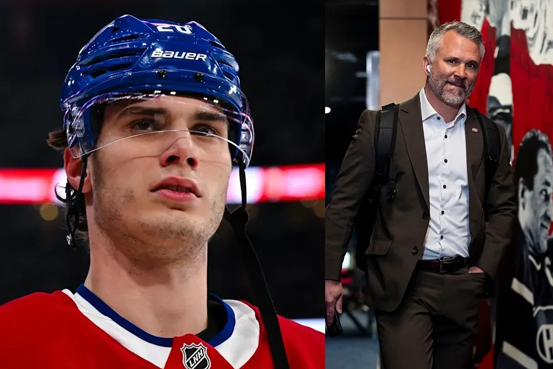 Martin St-Louis envoie une flèche à Juraj Slafkovsky : le message est difficile à ignorer