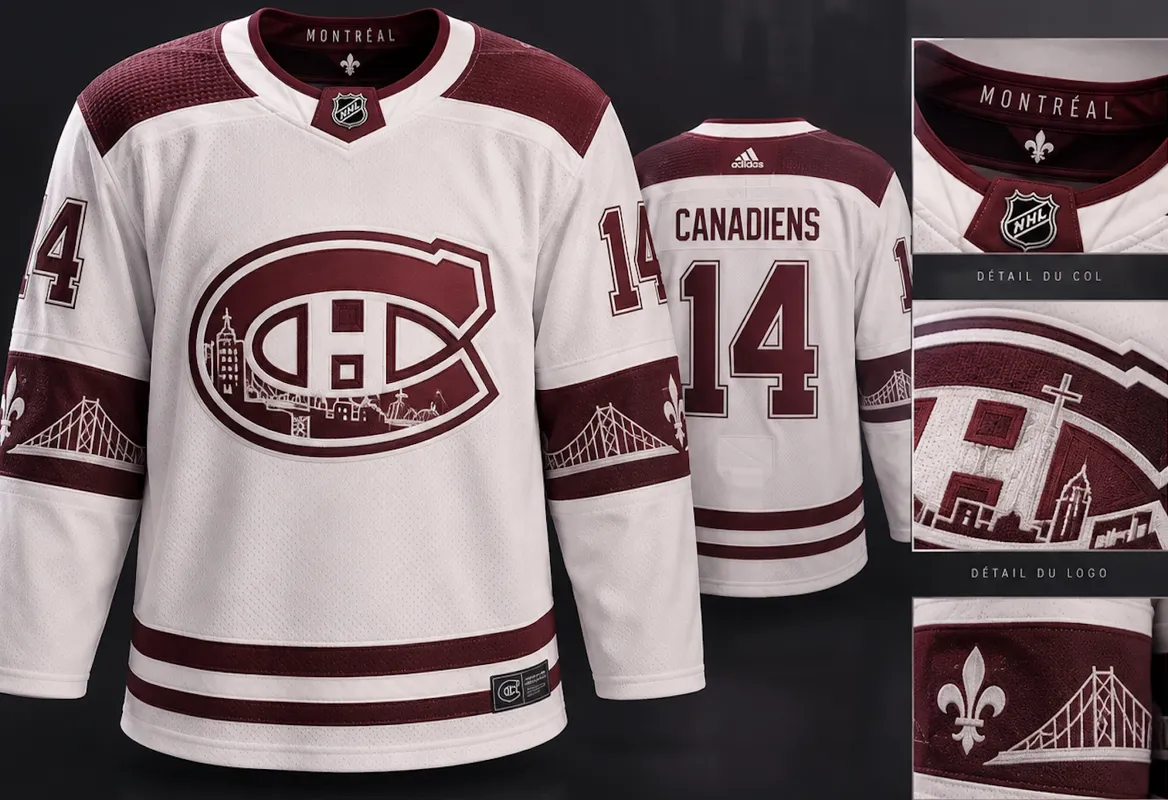 Nouveau chandail du Canadien de Montréal: le bourgogne est dévoilé
