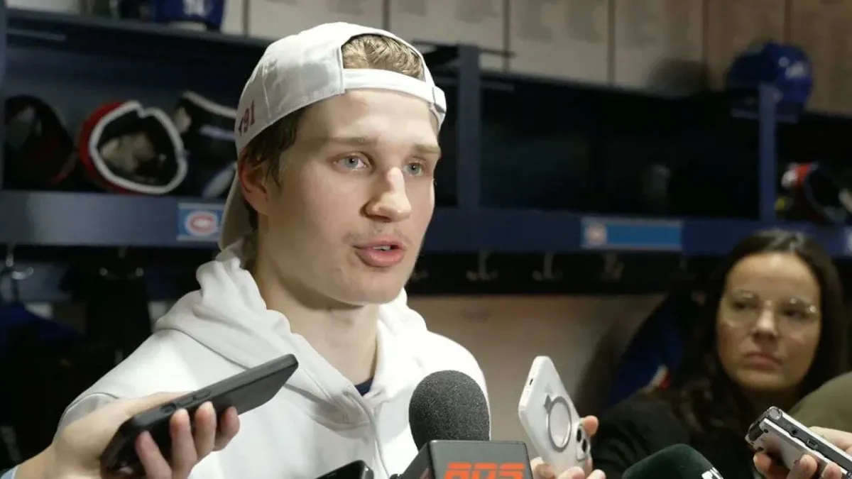 Oliver Kapanen à Boston: le malaise à 7 millions de dollars