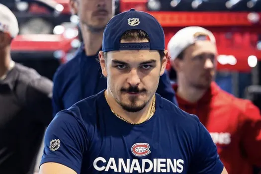 Cachette à Brossard: Arber Xhekaj est le nouvel attaquant du Canadien de Montréal