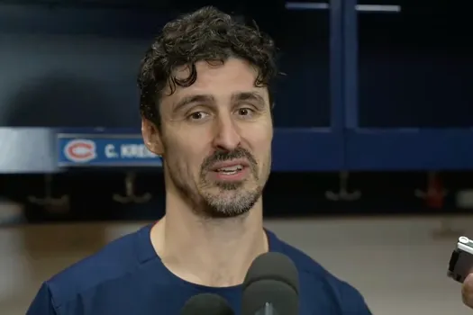 Chris Kreider se confie avec émotion sur Montréal : ses paroles en disent long