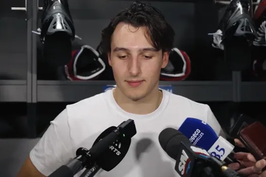 David Reinbacher à Columbus: Kent Hughes tranche