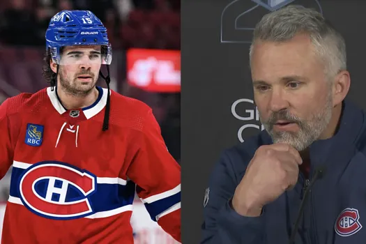 Difficile à accepter pour Alex Newhook : Martin St-Louis vient de le tasser