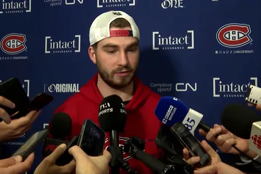 Indignation à Montréal: Kirby Dach donne l'entrevue de la honte