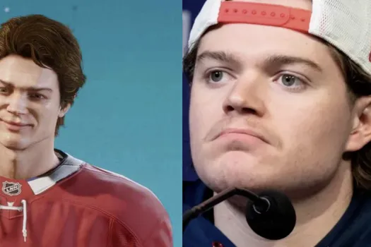 Le pire visage de l'histoire: Cole Caufield détruit NHL 27 et EA Sports