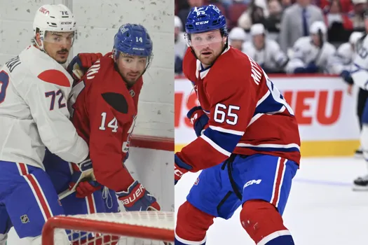 Leçon de hockey à Brossard: Arber Xhekaj exposé par un choix de septième ronde