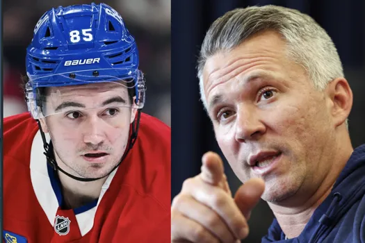 Prise de bec à Brossard: Martin St-Louis remet Alexandre Texier à sa place