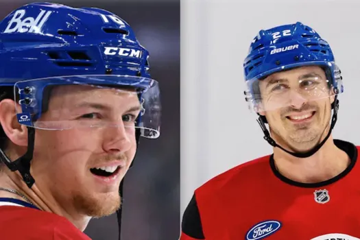 Scène qui fait jaser : Zachary Bolduc reçoit une leçon de Chris Kreider