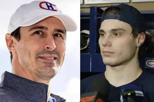 Tension à Brossard : Juraj Slafkovsky reçoit un message brutal avec l’arrivée de Chris Kreider