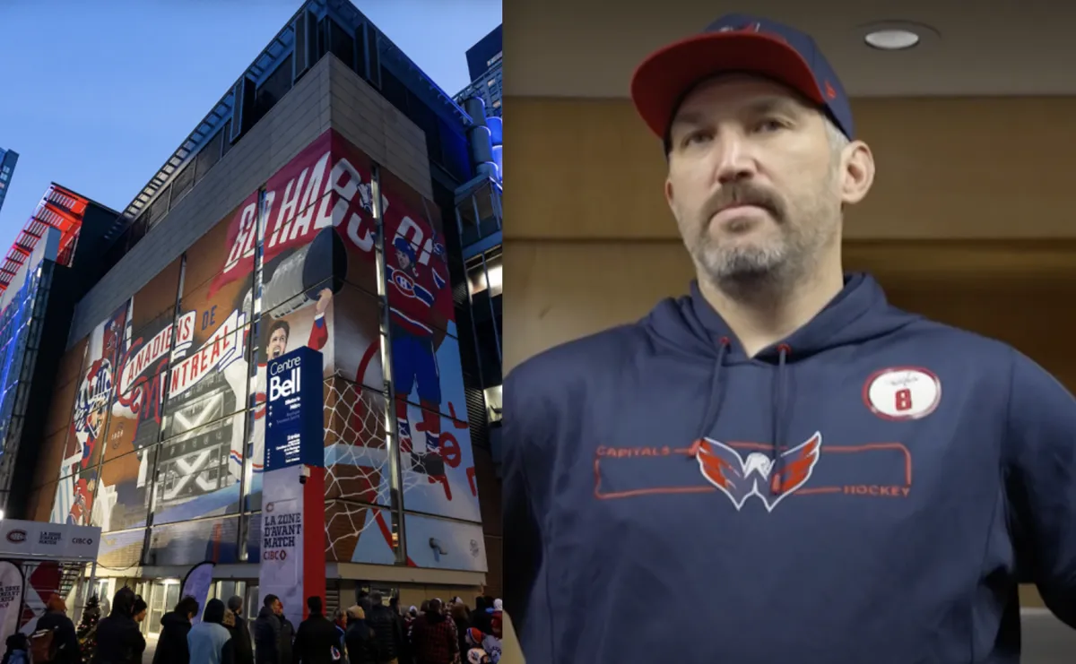 Alex Ovechkin crée une folie : le Centre Bell entre en ébullition
