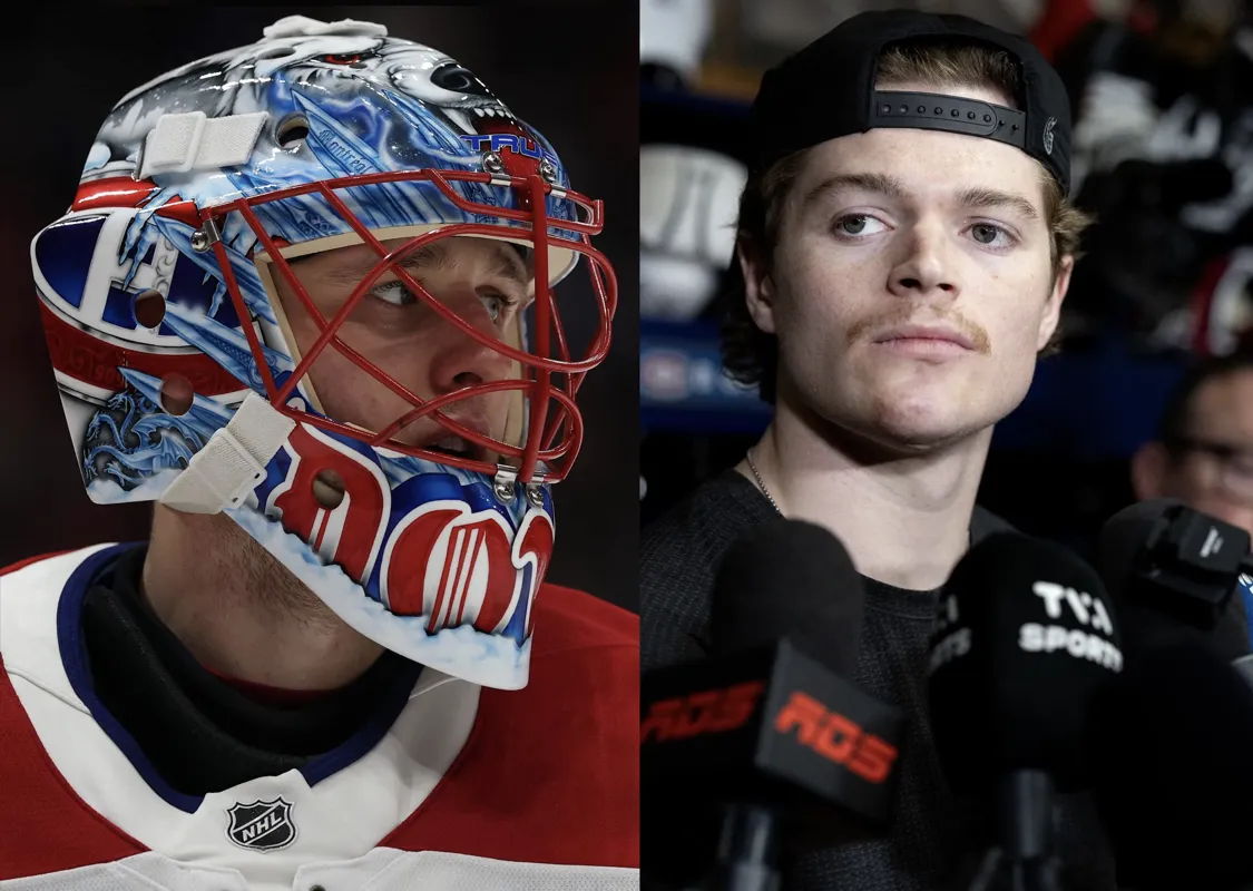 Chicane dans le vestiaire: le CH prend le bord de Cole Caufield contre Jakub Dobes