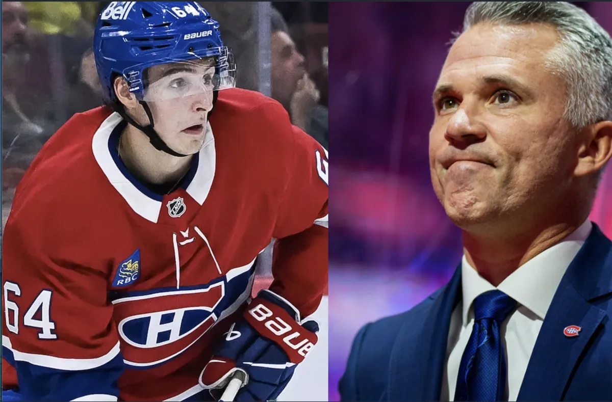 Chute libre de David Reinbacher: Martin St-Louis enfonce le défenseur encore plus profond