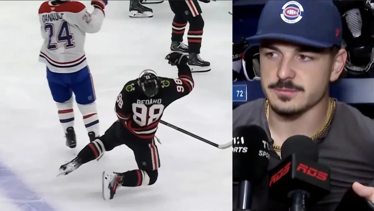 Connor Bedard voit rouge envers Phil Danault: Chicago a besoin d'Arber Xhekaj