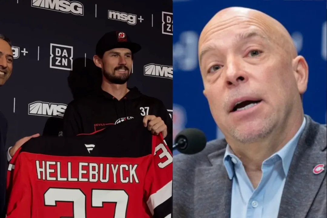 Connor Hellebuyck devient une menace pour Kent Hughes : le Canadien est prévenu