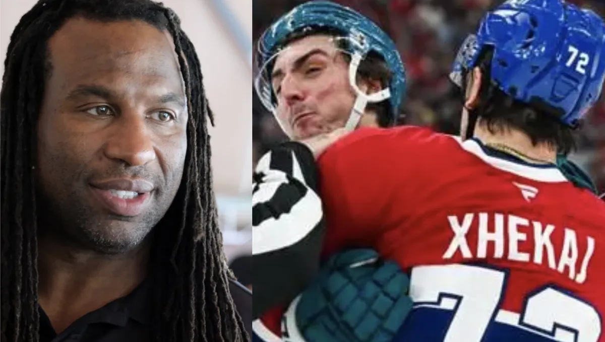 Honte publique pour Arber Xhekaj: Georges Laraque remet le shérif à sa place