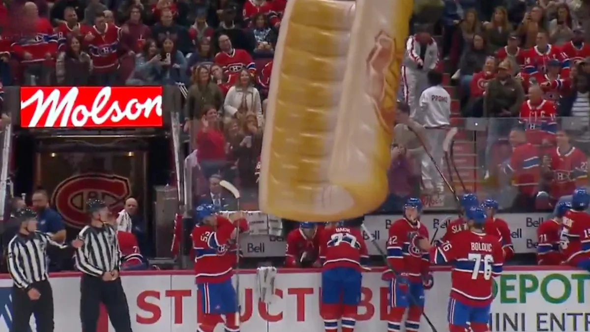 Hot-dog géant au Centre Bell: Martin St-Louis outré par la scène