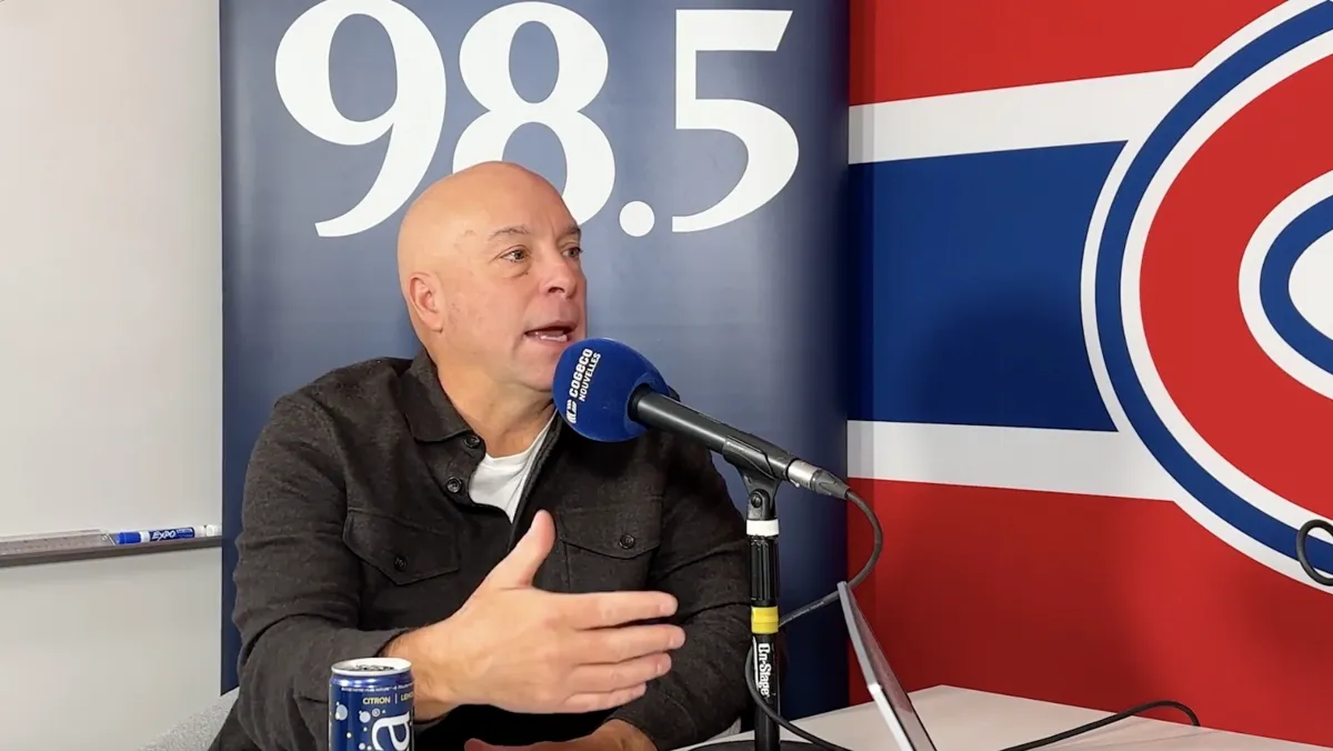Kent Hughes en a assez: il perd patience dans le studio du 98,5 Sports