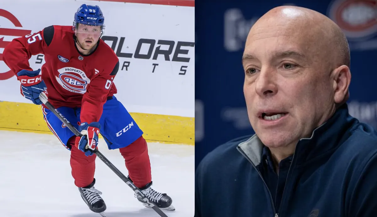 La tension éclate en défense : Luke Mittelstadt force Kent Hughes à réfléchir
