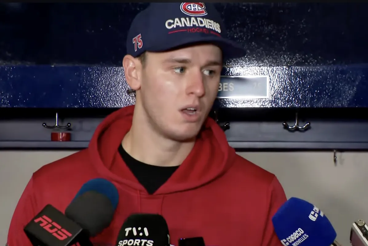 Propos inacceptables: c'est terminé entre Jakub Dobes et les partisans des Canadiens de Montréal