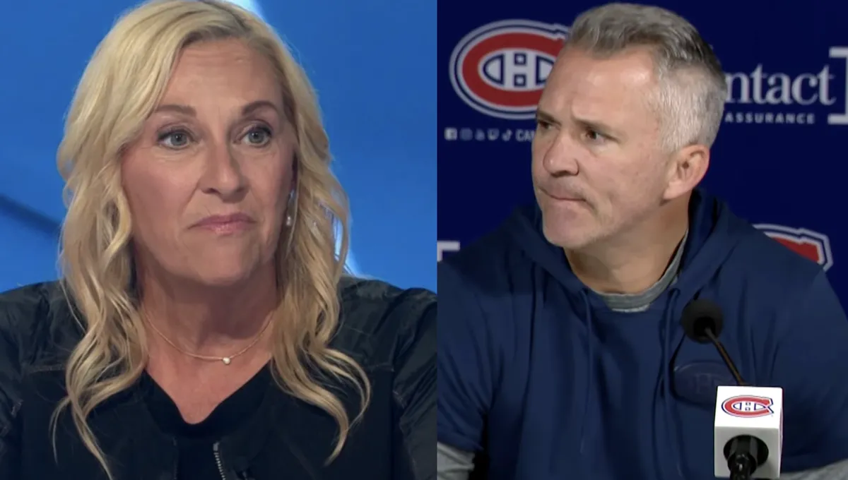 Scène malaisante en salle de presse: Chantal Machabée intervient pour sauver Martin St-Louis
