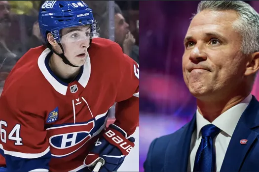 Chute libre de David Reinbacher: Martin St-Louis enfonce le défenseur encore plus profond