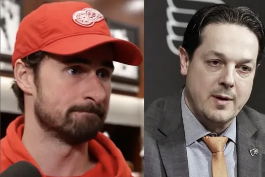Déconfiture de Daniel Brière: le DG des Flyers veut Dylan Larkin en désespoir