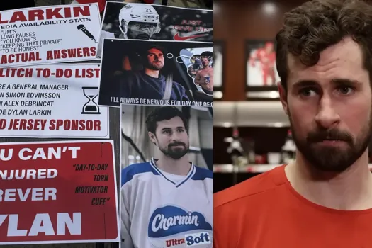 Dylan Larkin attaqué publiquement : la critique devient personnelle