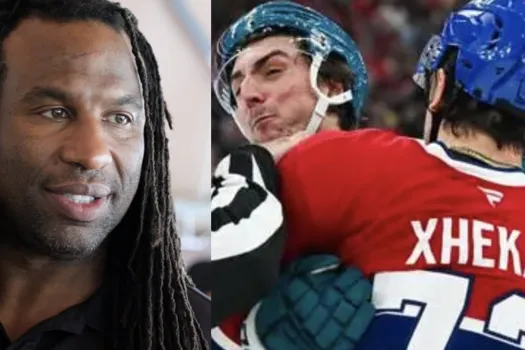 Honte publique pour Arber Xhekaj: Georges Laraque remet le shérif à sa place