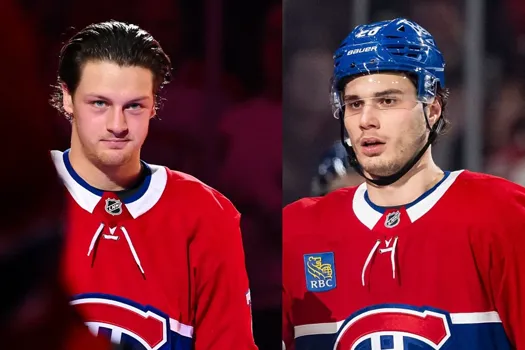 Injustice sur le banc : la frustration grandit entre Zachary Bolduc et Juraj Slafkovsky