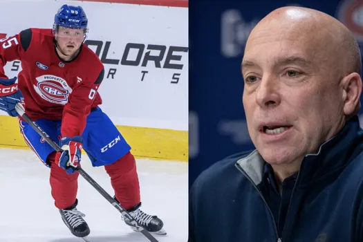 La tension éclate en défense : Luke Mittelstadt force Kent Hughes à réfléchir